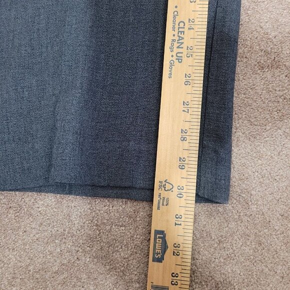 Pure Jill by J. Jill Wide Leg Crepe Pants Trousers Gray Sz XL Women's Relaxed - Picture 8 of 12